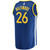 Men'S Fanatics Branded Kent Bazemore Royal Golden State Warriors 2020/21 Fast Break Replica Jersey - Icon Edition