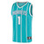 Men'S Fanatics Branded Malik Monk Teal Charlotte Hornets 2020/21 Fast Break Replica Jersey - Icon Edition