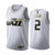 Joe Ingles #2 Utah Jazz White Golden Edition Jersey