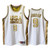 Usa Michael Jordan Dream Team White 1992 Olympics Basketball Golden  Jersey