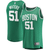 Tremont Waters Boston Celtics Fanatics Branded Fast Break Player Icon Edition Kelly Green 3D Jersey