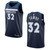 Minnesota Timberwolves 32 Karl Anthony Towns Icon Swingman Navy 3D Jersey