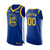 Golden State Warriors Custom Royal Icon Edition Finished  Badge Jersey
