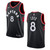 Toronto Raptors 8 Jordan Loyd Statement Swingman Black 3D Jersey
