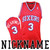Male Allen Iverson #3 Philadelphia 76Ers Nickname The Answer Throwback Red Jersey