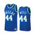 Nicolo Melli #44 Dallas Mavericks Hardwood Classics Jersey Blue