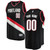 Portland Trail Blazers Fanatics Branded Fast Break Custom Replica Black Icon Edition 3D Jersey