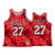Chicago Bulls Daniel Theis Galaxy Constellation Jersey Men Red Heritage