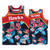 Atlanta Hawks Dikembe Mutombo Black Hardwood Classics Floral Fashion Jersey #55