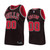 Chicago Bulls #00 Custom Hardwood Classics Black Jersey
