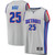 Derrick Rose Detroit Pistons Fast Break Player Jersey Gray Statement Edition