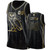 Toronto Raptors Custom #00 Ovo Black Golden Edition Jersey