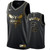 Men'S Charlotte Hornets Marvin Williams Black #2 Golden Edition Swingman Jersey