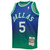 Jason Kidd Dallas Mavericks Mitchell & Ness  1994/95 Hardwood Classics Fadeaway Swingman Player Jersey - Green/Navy