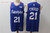 Philadelphia 76Ers Joel Embiid #21 2020 Nba New Arrival Blue Jersey