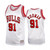 Dennis Rodman #91 Chicago Bulls Platinum Hardwood Classics Jersey