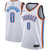 Russell Westbrook Oklahoma City Thunder Swingman Jersey White Association Edition 2019