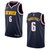 Denver Nuggets 6 Jarred Vanderbilt Icon Swingman Navy 3D Jersey