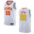 Atlanta Hawks 00 Custom Association Swingman White 3D Jersey