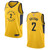 Indiana Pacers 2 Darren Collison Statement Swingman Gold 3D Jersey