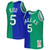 Jason Kidd Dallas Mavericks Mitchell & Ness Hardwood Classics 1994-95 Split Swingman Jersey - Blue/Green