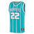 Men'S Fanatics Branded Vernon Carey Jr. Teal Charlotte Hornets 2020/21 Fast Break Replica Jersey - Icon Edition