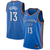 Paul George Oklahoma City Thunder Swingman Icon Edition Blue 3D Jersey