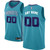 Charlotte Hornets Jordan Brand Custom Jersey Teal Icon Edition 2019 All-Over Print