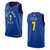 Denver Nuggets 7 Trey Lyles Statement Swingman Blue 3D Jersey