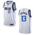 Dallas Mavericks 13 Jalen Brunson Association Swingman White 3D Jersey