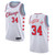 Chicago Bulls 34 Wendell Carter Jr. City Swingman White 3D Jersey