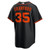 Brandon Crawford San Francisco Giants Nike Replica Replica Replica Alternate Replica Player Name Jersey - Black