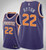 Mens Phoenix Suns #22 DeAndre Ayton Purple Icon Edition Jersey