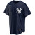New York Yankees Nike Replica Replica Alternate Replica Custom Jersey - Navy