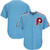 MenS Majestic Light Blue Philadelphia Phillies Cooperstown Cool Base Team Jersey