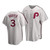 MenS Philadelphia Phillies Bryce Harper #3 Cooperstown Collection White Home Jersey