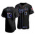 Kansas City Royals Salvador Perez #13 Iridescent Logo Holographic Limited Jersey Black