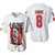 Chicago Bulls Zach Lavine 8 NBA All-Star Great Player White 3D Designed Allover Gift For Bulls Fans Baseball Jersey