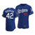 Men Los Angeles Dodgers Jackie Robinson #42 Jackie Robinson Day  Away Jersey Royal