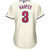 Women'S Majestic Bryce Harper Cream Philadelphia Phillies Alternate Official Cool Base Player Jersey