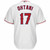 Shohei Ohtani Los Angeles Angels Majestic Official Cool Base Player Jersey - White