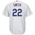 Dominic Smith New York Mets Majestic Cool Base Player Jersey Jersey White 2021