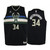 Giannis Antetokounmpo Milwaukee Bucks Black Statet Nba Jersey