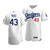 Men'S Los Angeles Dodgers Edwin Rios #43 2020 World Series Champions  Home Jersey White