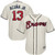 Ronald Acuna Jr. Atlanta Braves Majestic Alternate Cool Base Player Jersey Cream 2019
