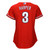Women'S Majestic Bryce Harper Scarlet Philadelphia Phillies Cool Base Replica Player Jersey