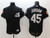 Michael Jordan Mlb 2018 Spring Edition Chicago White Sox #45 Black Jersey