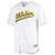 Men'S Majestic White Oakland Athletics Big & Tall Home Replica Jersey
