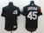 Michael Jordan Chicago White Sox #45 Black Mlb 2017 Spring Edition Jersey