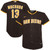 Nike Replica Manny Machado Brown San Diego Padres 2020 Road Official Player Jersey